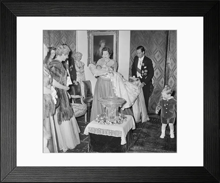 Framed Print : Baptism of Prince Ludwig Rudolph Framed Print : Baptism of Prince Ludwig Rudolph