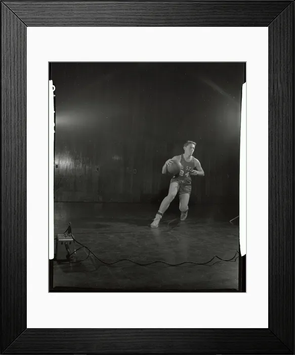 Framed Print : Ohio Basketball player Robin Freeman Framed Print : Ohio Basketball player Robin Freeman