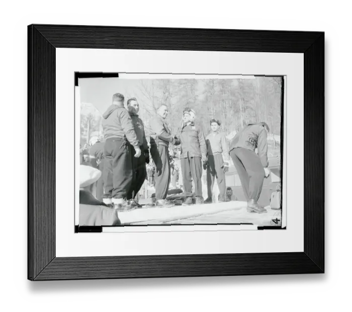 Framed Print : Members of the Swiss Bobsled Race Framed Print : Members of the Swiss Bobsled Race