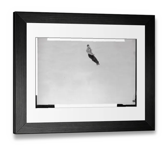 Framed Print : Hayes Allen Jenkins During Olympic Skating Event Framed Print : Hayes Allen Jenkins During Olympic Skating Event