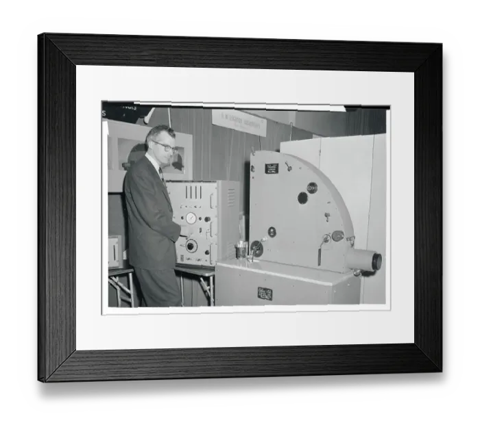 Framed Print : Camera Specialist Operating Ultra Camera Framed Print : Camera Specialist Operating Ultra Camera