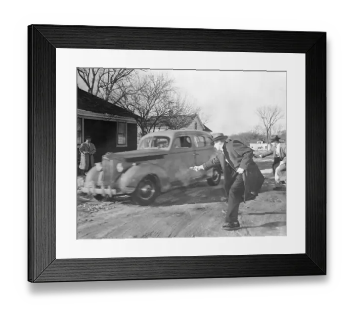 Framed Print : Police Shooting Tires Framed Print : Police Shooting Tires