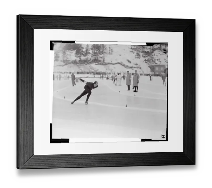 Framed Print : Evgenyi Grishin Breaking Speed Skating Record Framed Print : Evgenyi Grishin Breaking Speed Skating Record