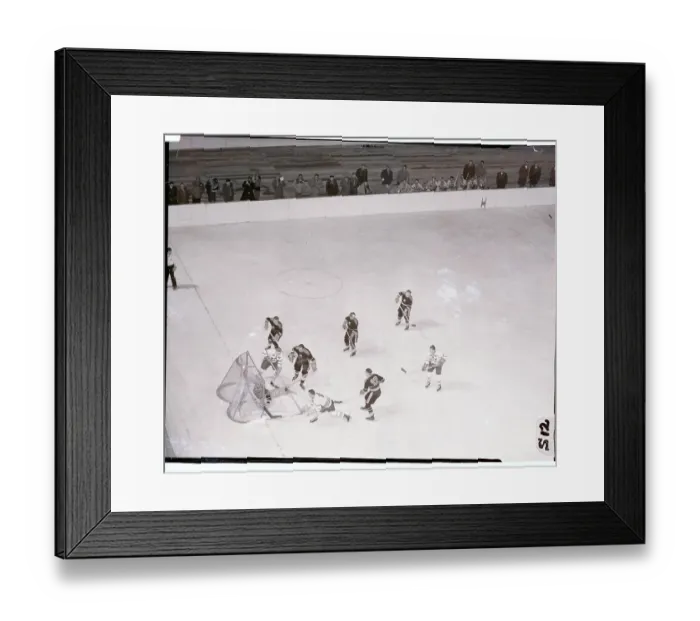 Framed Print : Jim Logan Scoring a Goal
