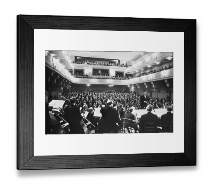Framed Print : View of Mozart Concert Framed Print : View of Mozart Concert