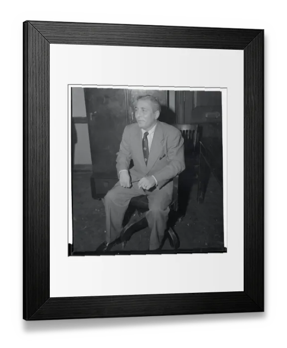 Framed Print : Portrait of Paul H. Hughes Framed Print : Portrait of Paul H. Hughes
