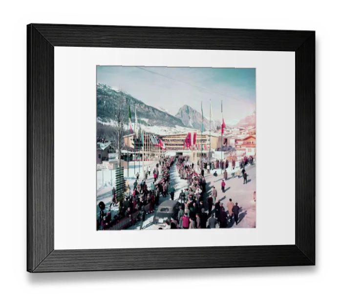 Framed Print : Athletes During Opening Ceremony Framed Print : Athletes During Opening Ceremony