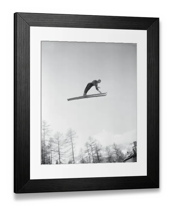 Framed Print : Hemmo Silvennionen Ski Jumping Framed Print : Hemmo Silvennionen Ski Jumping