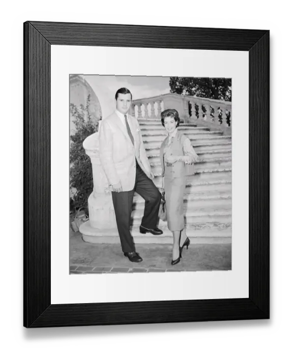 Framed Print : Gloria DeHaven and Richard Fincher Framed Print : Gloria DeHaven and Richard Fincher