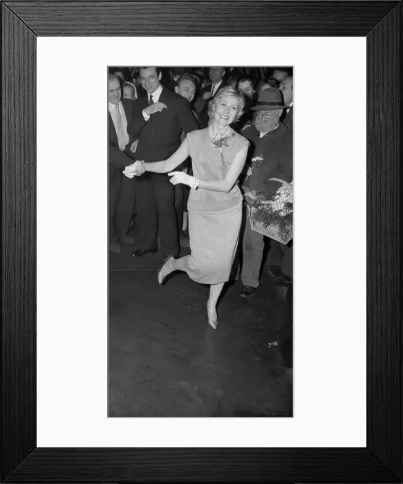 Framed Print : Michele Morgan Dancing Framed Print : Michele Morgan Dancing