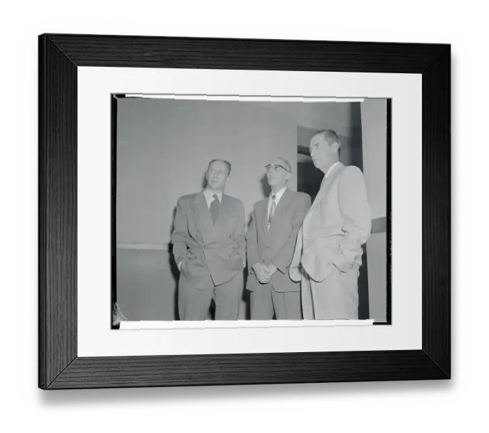 Framed Print : Employees of Brink's, Inc Framed Print : Employees of Brink's, Inc