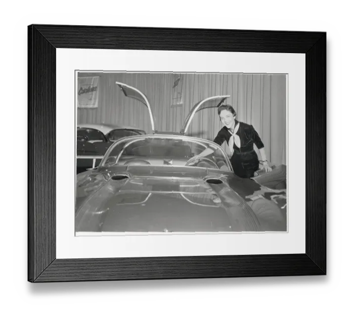 Framed Print : Mary Davies Stepping Inside the Interior of an Automobile Framed Print : Mary Davies Stepping Inside the Interior of an Automobile