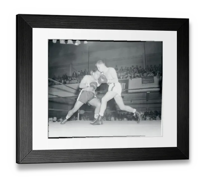 Framed Print : Carlos Ortiz and Ray Portilla Boxing Framed Print : Carlos Ortiz and Ray Portilla Boxing