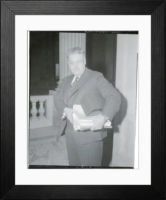 Framed Print : Julian G. Sourwire Holding Papers Framed Print : Julian G. Sourwire Holding Papers