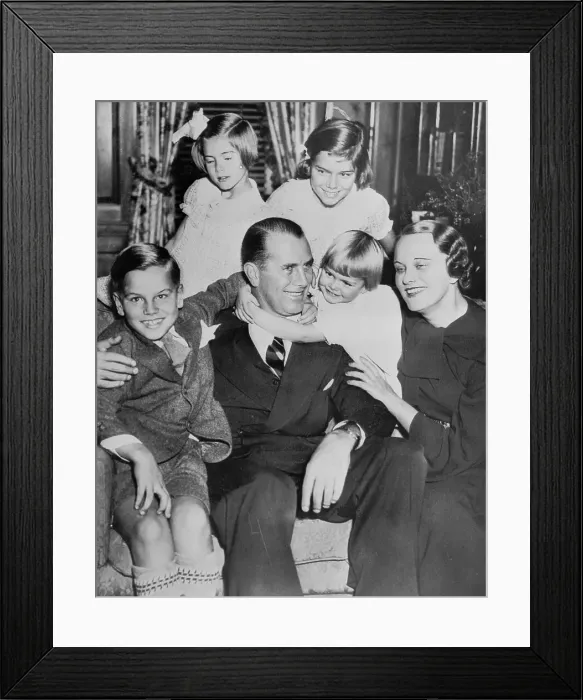 Framed Print : Grace Kelly's Family Framed Print : Grace Kelly's Family