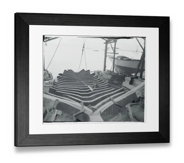 Framed Print : View of Mayflower Replica Framed Print : View of Mayflower Replica