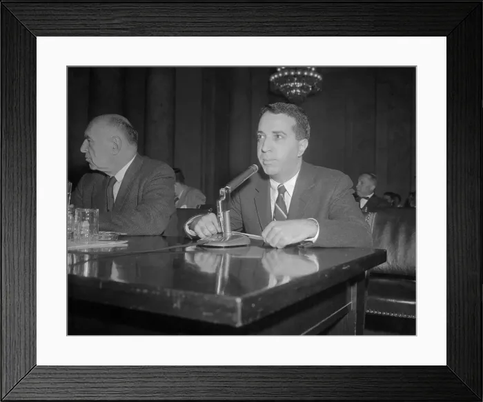 Framed Print : Portrait of Editor Robert Shelton Framed Print : Portrait of Editor Robert Shelton