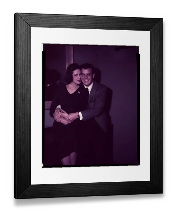 Framed Print : Julius LaRosa and Rosemary Rory Meyer Framed Print : Julius LaRosa and Rosemary Rory Meyer
