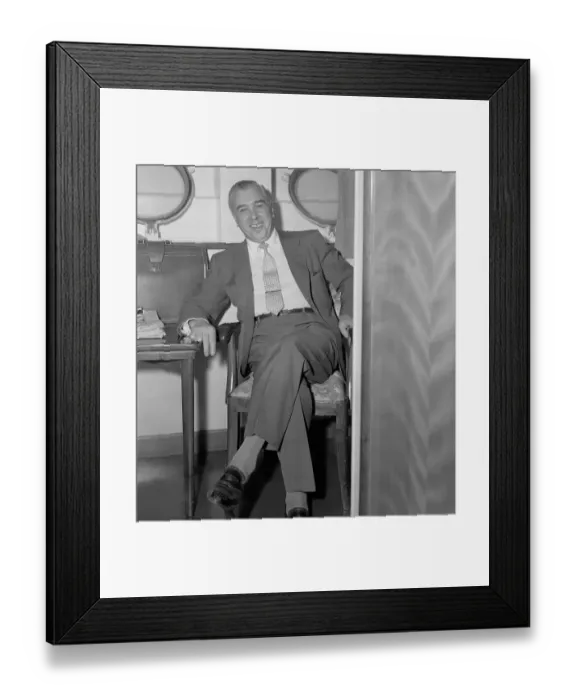 Framed Print : Convicted Perjurer Joe Adonis Framed Print : Convicted Perjurer Joe Adonis