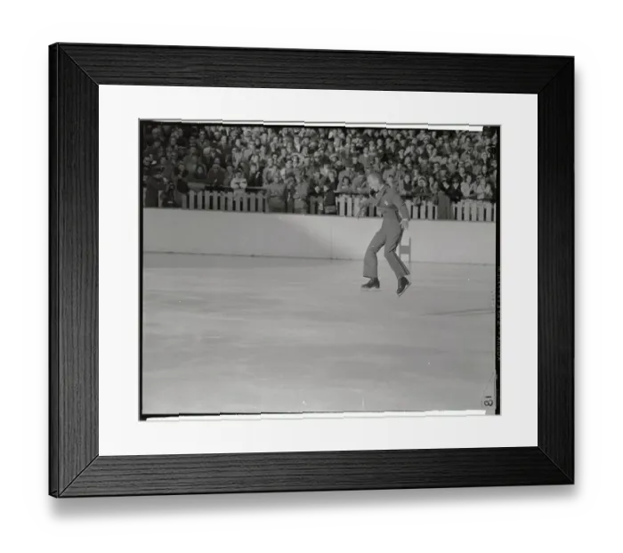 Framed Print : U.S. Olympic Figure Skater David Jenkins Framed Print : U.S. Olympic Figure Skater David Jenkins