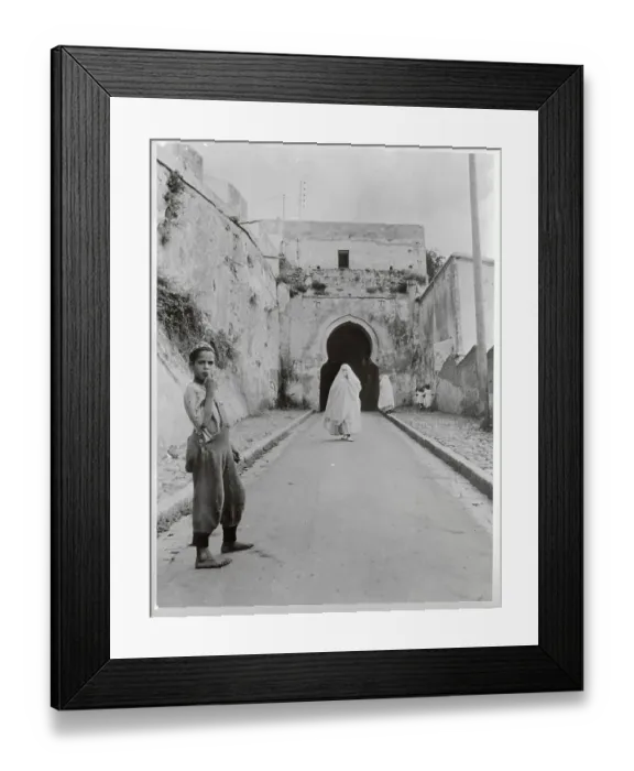 Framed Print : View of Moslem Woman Wearing Traditional Veils Framed Print : View of Moslem Woman Wearing Traditional Veils