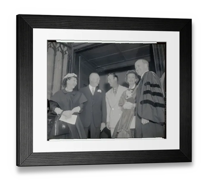 Framed Print : Dwight and Mamie Eisenhower Laughing with Roy Rogers Framed Print : Dwight and Mamie Eisenhower Laughing with Roy Rogers