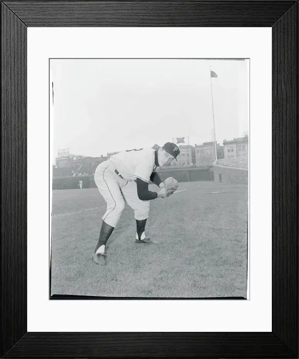 Framed Print : Portrait of Dale Long Framed Print : Portrait of Dale Long
