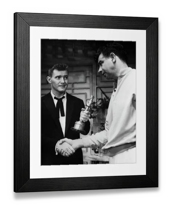 Framed Print : Walter Matthau And Orson Bean Framed Print : Walter Matthau And Orson Bean