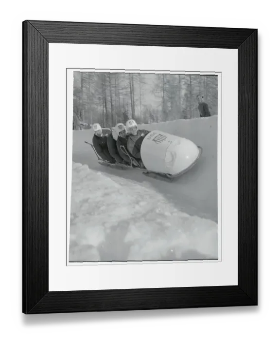 Framed Print : U.S. Bobsled Team Framed Print : U.S. Bobsled Team