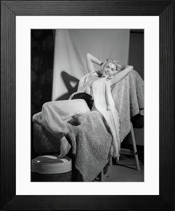 Framed Print : Portrait of Jayne Mansfield Framed Print : Portrait of Jayne Mansfield