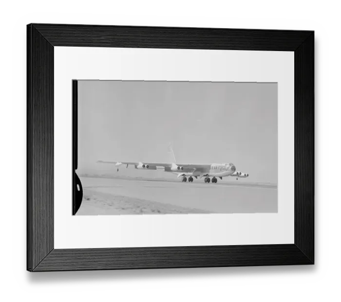 Framed Print : B-52 Plane Lifting Off Framed Print : B-52 Plane Lifting Off