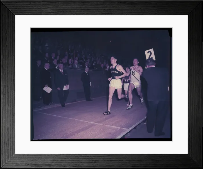 Framed Print : Ron Delany Reaching the Finish Line Framed Print : Ron Delany Reaching the Finish Line