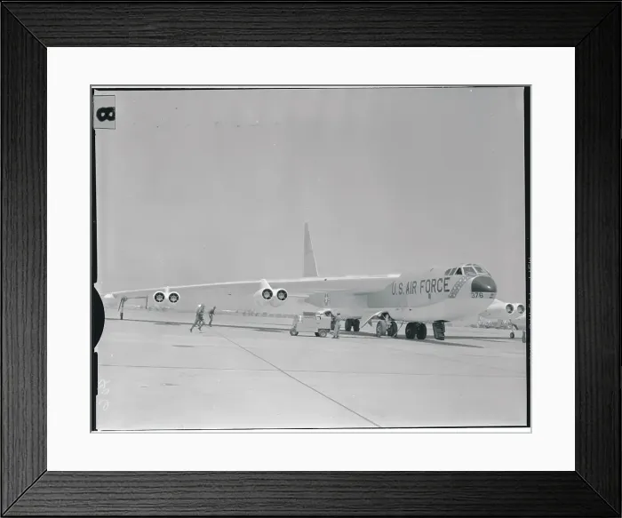 Framed Print : B-52 Plane Preparing for Takeoff Framed Print : B-52 Plane Preparing for Takeoff