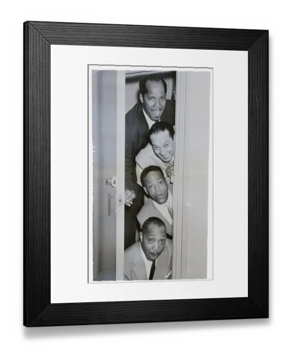 Framed Print : Musical Group The Ink Spots Framed Print : Musical Group The Ink Spots