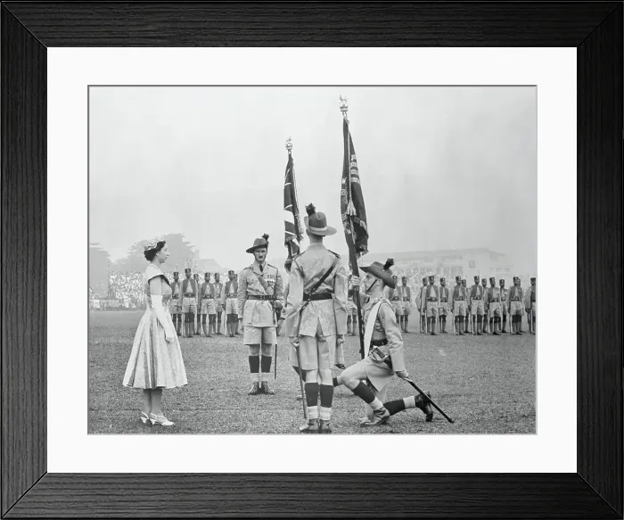 Framed Print : Queen Elizabeth II at Nigerian Independence Ceremonies Framed Print : Queen Elizabeth II at Nigerian Independence Ceremonies