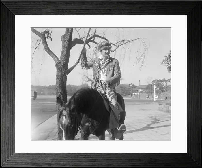Framed Print : Fess Parker in Tokyo Framed Print : Fess Parker in Tokyo