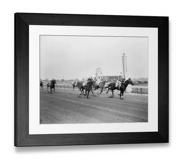 Framed Print : View of Kentucky Derby Trial Framed Print : View of Kentucky Derby Trial