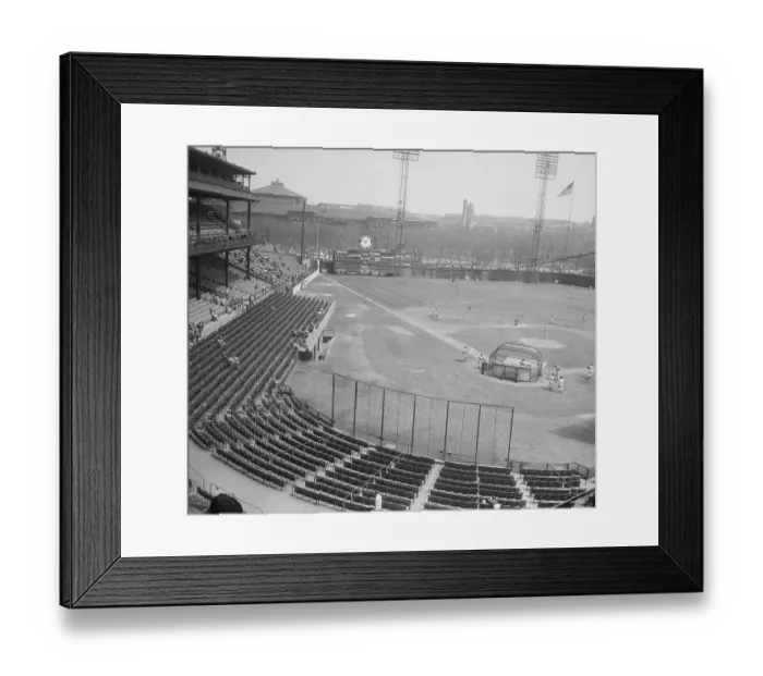 Framed Print : View of Forbes Field Framed Print : View of Forbes Field