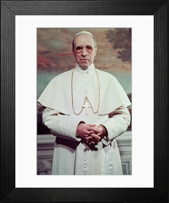 Framed Print : Portrait of Pope Pius XII Framed Print : Portrait of Pope Pius XII