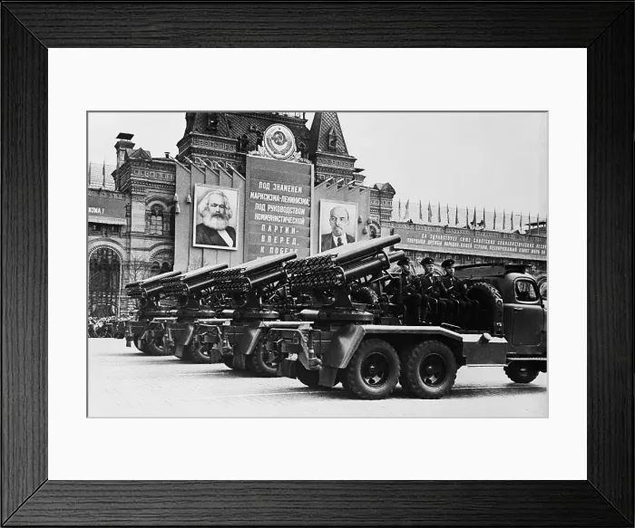 Framed Print : Military Parade In Russia 1956 Framed Print : Military Parade In Russia 1956