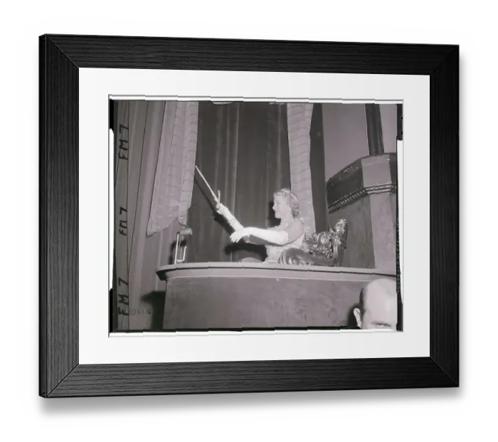 Framed Print : Helen Hayes Waving a Wand Framed Print : Helen Hayes Waving a Wand