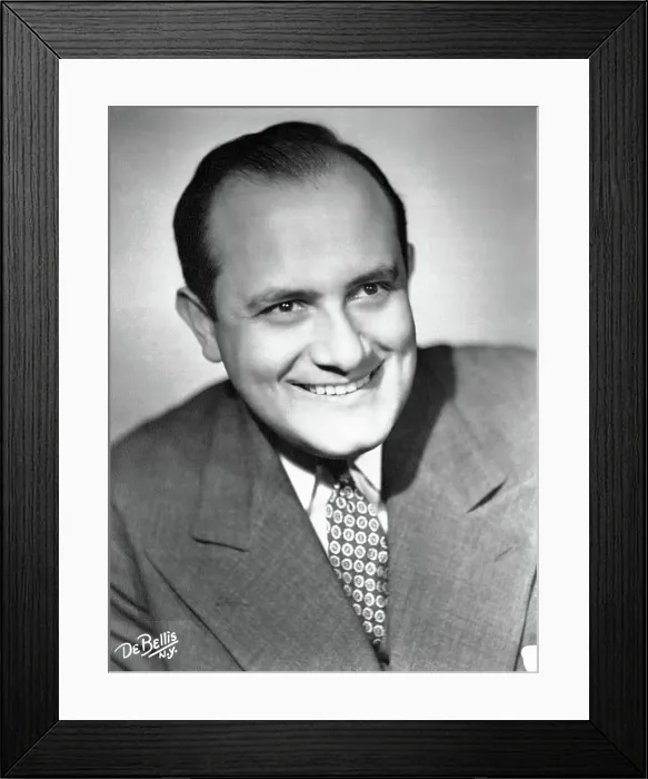 Framed Print : Portrait of Leonard Warren Framed Print : Portrait of Leonard Warren