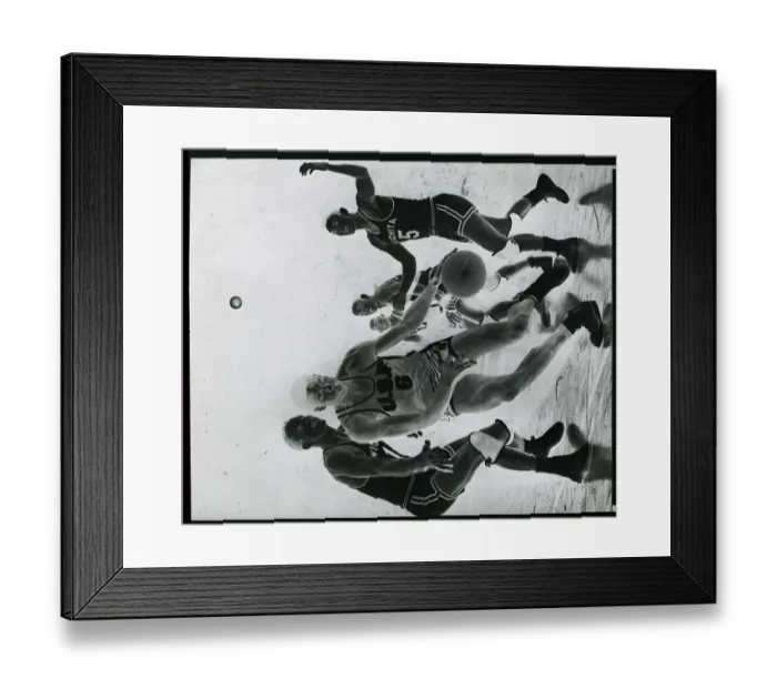 Framed Print : Billy Russel Dribbling Past Opponents Framed Print : Billy Russel Dribbling Past Opponents