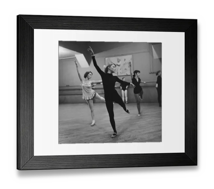 Framed Print : Ballet Being Taught to Students by Carol Heiss Framed Print : Ballet Being Taught to Students by Carol Heiss