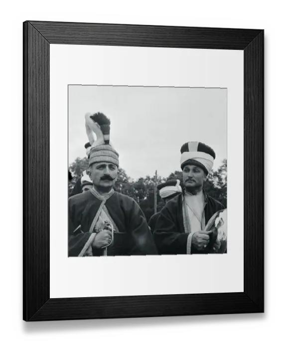 Framed Print : View of Turkish Army Guards Patrolling Framed Print : View of Turkish Army Guards Patrolling
