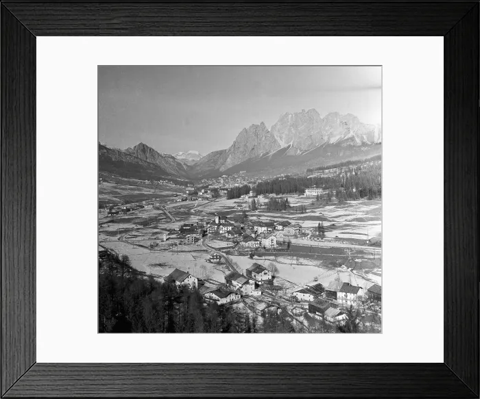 Framed Print : View of the Dolomite Mountains Framed Print : View of the Dolomite Mountains