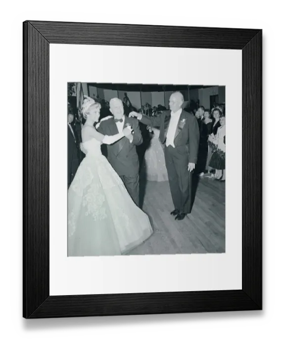 Framed Print : Alfred Gerrie Dancing with Joan Culver Framed Print : Alfred Gerrie Dancing with Joan Culver
