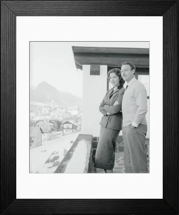 Framed Print : Prince Alfonso and Princess Virginia Ira Furstenberg Framed Print : Prince Alfonso and Princess Virginia Ira Furstenberg