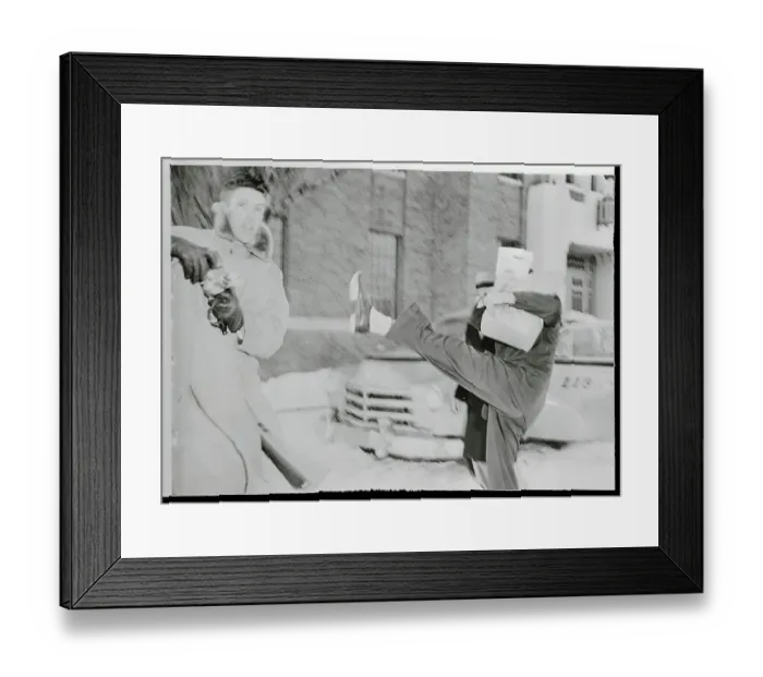Framed Print : Donald Newton Kicking Joe Sullivan Framed Print : Donald Newton Kicking Joe Sullivan