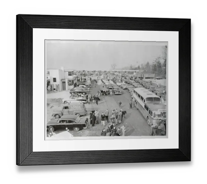 Framed Print : View of New York State Thruway Toll Framed Print : View of New York State Thruway Toll